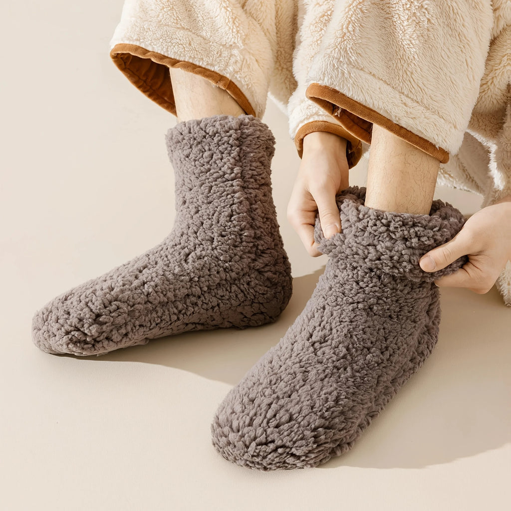 Thickened Socks for Men Warm Cozy Solid Comfortable Breathable Floor Sock Fashionable Soft Lightweight High Quality Sleeping Sox