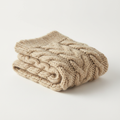 Chunky Knit Wool Socks in Oatmeal